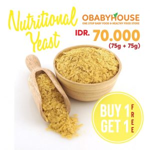 Buy 1 Get 1 75gr Nutritional Yeast Premium (di kemas 150gr)