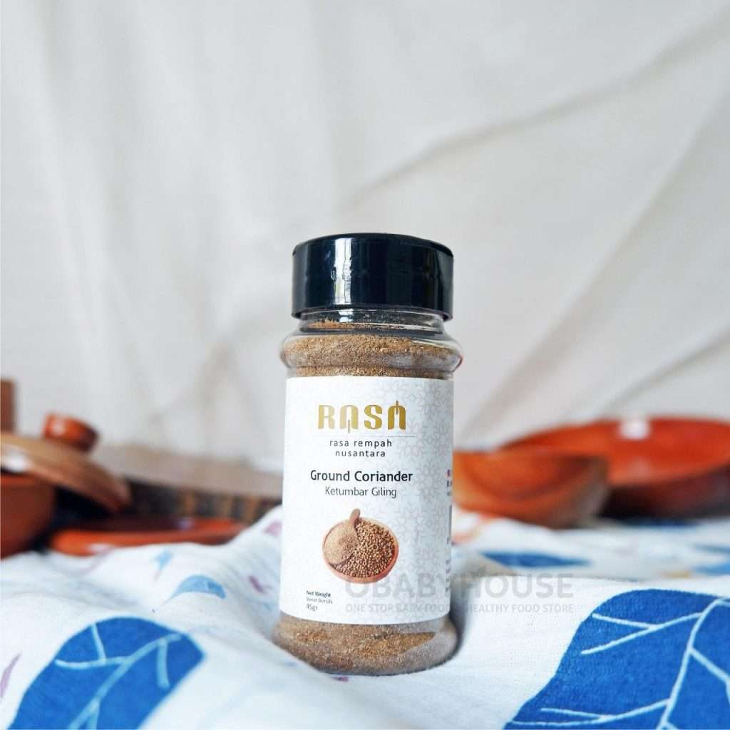 Rasa Rempah Ground Coriander Ketumbar Giling 50 gr Obabyhouse