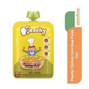 Peachy Chicken Corn Soup Puree 7m+
