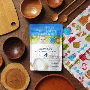 Bellamy's Organic Baby Rice With Prebiotic (GOS) 4+ months 125 g