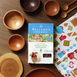 Bellamy's Organic Veggie Pasta Alphabets 8+ months 200 g