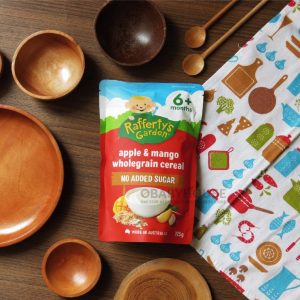 Rafferty's Garden Apple & Mango Wholegrain Cereal 6+ months 125 g
