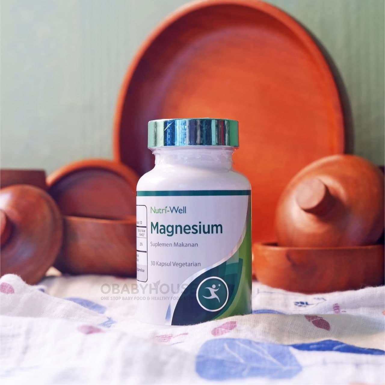 Nutriwell Magnesium 30 Kapsul Vegetarian Obabyhouse