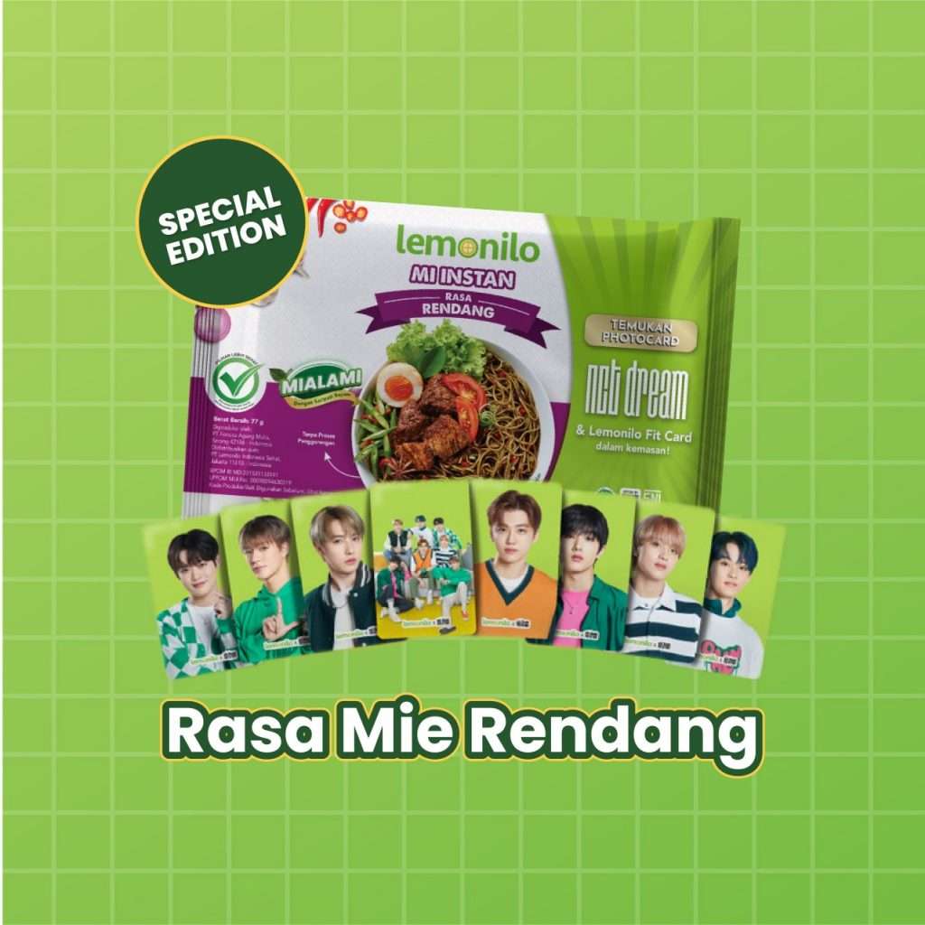 Mie Lemonilo X NCT DREAM (Special Edition) 1 Pcs – Rendang – Obabyhouse