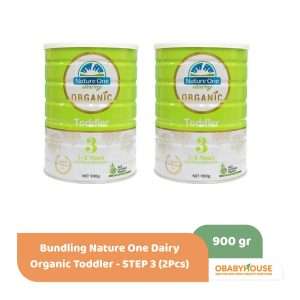 Bundling Nature One Dairy Organic Toddler 900 gr - STEP 3 (2 Pcs)