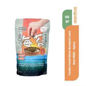 Yuuka Food Abon Rumput Laut Non MSG 50 gr - Spicy