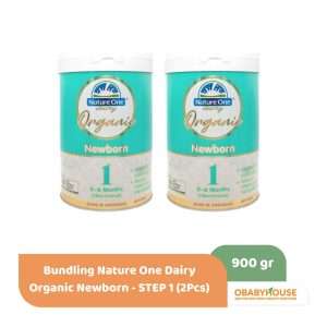 Bundling Nature One Dairy Organic Newborn 900 gr - STEP 1 (2 Pcs)