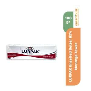 LURPAK Unsalted Butter 82% Mentega Tawar 100 gr