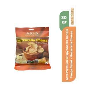 Arva Premium Crispy Snacks Keripik Tempe Sehat 30 gr - Mozzarella Cheese