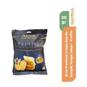 Arva Premium Crispy Snacks Keripik Tempe Sehat 30 gr- Truffle