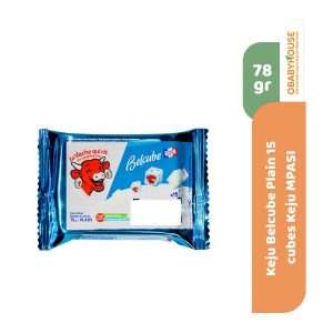 Keju Belcube Plain 15 cubes Keju MPASI