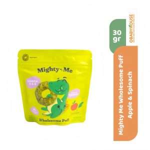 Mighty Me Wholesome Puff Apple & Spinach 30 gr