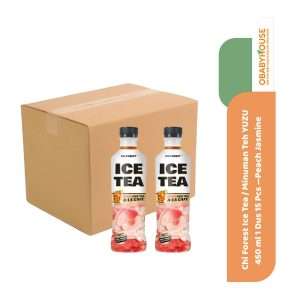 Chi Forest Ice Tea / Minuman Teh YUZU 450 ml 1 Dus 15 Pcs - Peach Jasmine