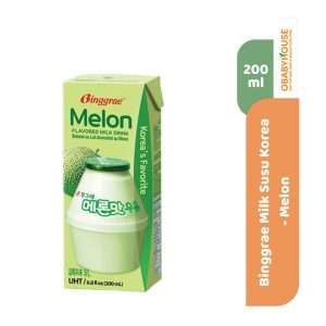 Binggrae Milk Susu Korea 200 ml - Melon