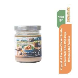Crystal of The Sea Chicken Broth / Kaldu MPASI NON MSG Kaya Omega 3 dan Protein 100 gr