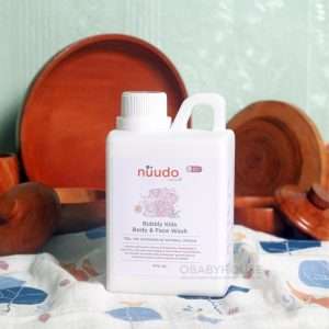 Nuudo Bubbly Kids Body & Face Wash Refill Size 475 ml
