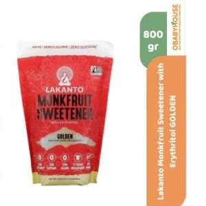 Lakanto Monkfruit Sweetener with Erythritol GOLDEN 800 gr
