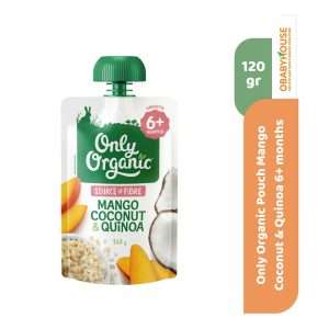 Only Organic Pouch Mango Coconut & Quinoa 6+ months 120 gr