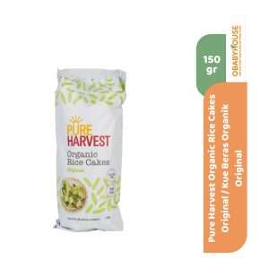 Pure Harvest Organic Rice Cakes Original 150g / Kue Beras Organik Original